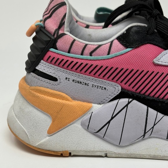 Puma RS Running System Women's Sneakers Pink Gray Lightweight Size 6.5 - Picture 3 of 16